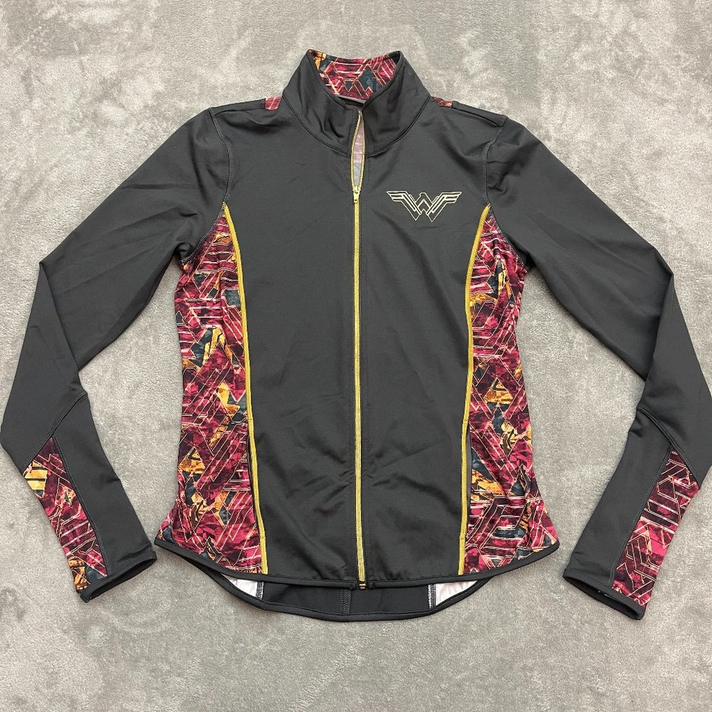 Wonder Woman Her Universe Womens Jacket Full Zip Size XL Stretch